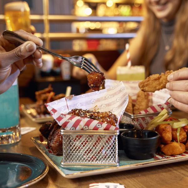 TGI Fridays Sharer Platter at Queens Links